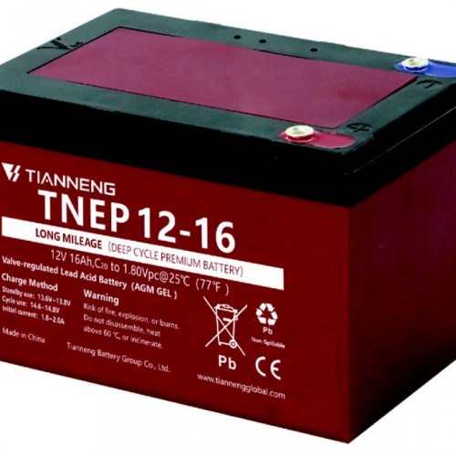 Tianneng Gel Μπαταρία ηλεκτροκίνητων αμαξιδίων 16