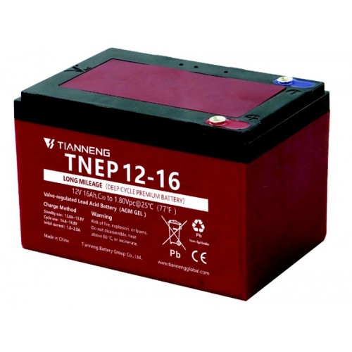 Tianneng Gel Μπαταρία ηλεκτροκίνητων αμαξιδίων 16