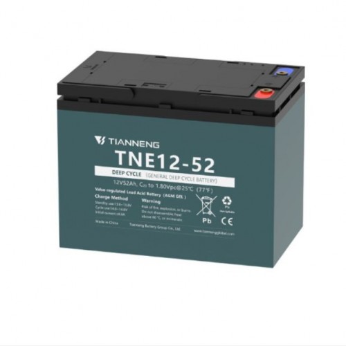 Tianneng Gel Μπαταρία ηλεκτροκίνητων αμαξιδίων 52