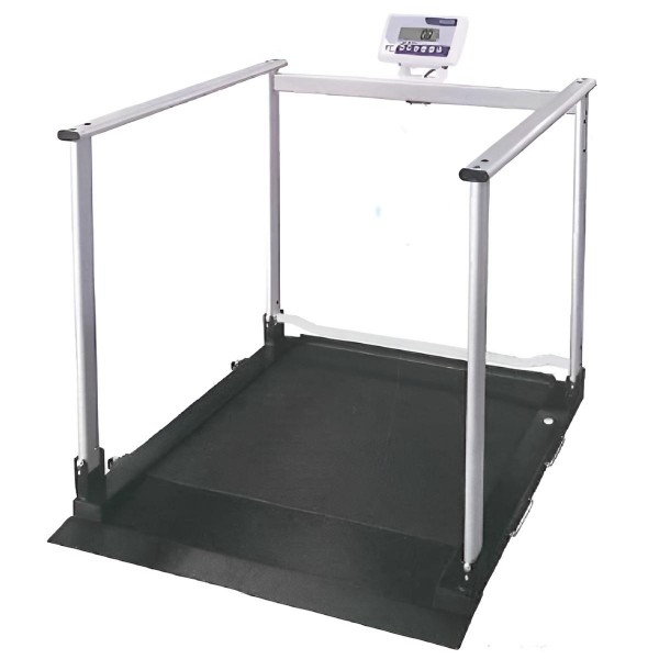 Πολυλειτουργική ζυγαριά για αμαξίδια και άτομα με βοηθήματα στήριξης