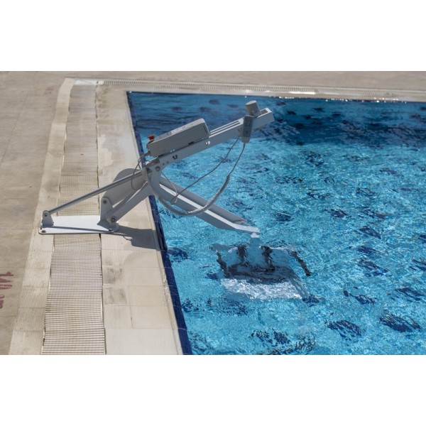 Γερανός για χρήση σε πισίνα, μόνιμης εγκατάστασης
