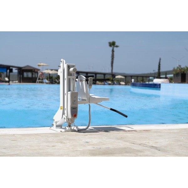 Γερανός για χρήση σε πισίνα, μόνιμης εγκατάστασης
