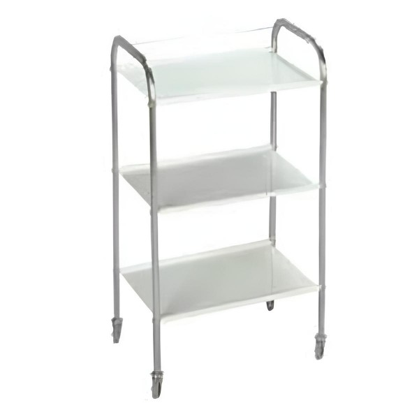 Τραπέζι με 3 ράφια μελαμίνης 