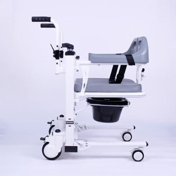Τροχήλατη καρέκλα χειροκίνητης ανύψωσης ασθενούς ESTIA