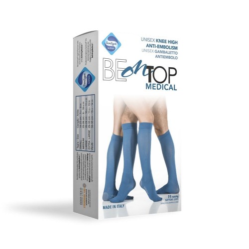 Κάλτσα αντιεμβολική κάτω γόνατος BeOnTop Medical Κάλτσα αντιεμβολική κάτω γόνατος BeOnTop Medical