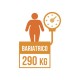 Καρέκλα μπάνιου Onda έως 290Kg χρήστη Καρέκλα μπάνιου Onda έως 290Kg χρήστη