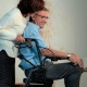 Περιπατητήρας rollator καρέκλα μεταφοράς 2 σε 1