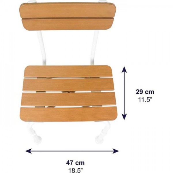 Καρέκλα μπάνιου για χρήστη έως 136kg