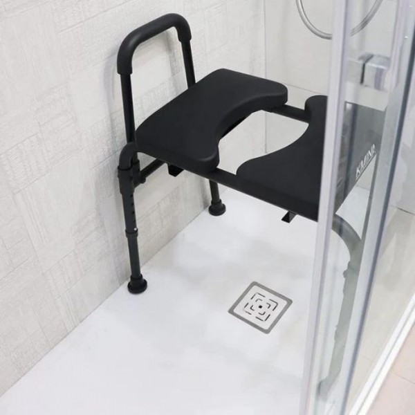 Καρέκλα τουαλέτας, κάθισμα μπάνιου, ανυψωτικό τουαλέτας (3 σε 1)