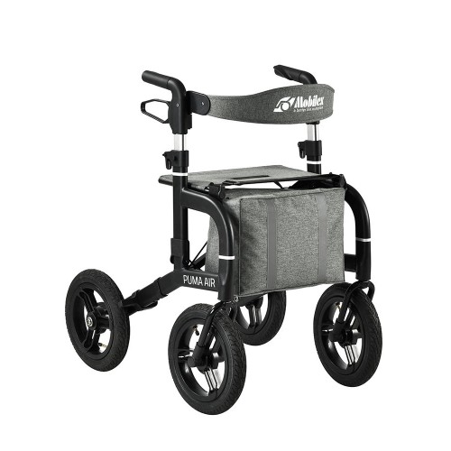 Περιπατητήρας Rollator Puma Air με φουσκωτούς τροχούς 12'' 150kg