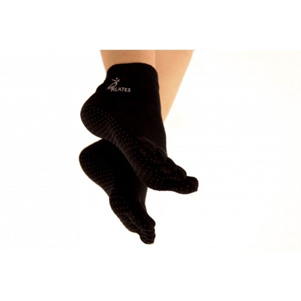 Αντιλιοσθητικές κάλτσες με σχηματισμένα δάχτυλα Pilates Sissel