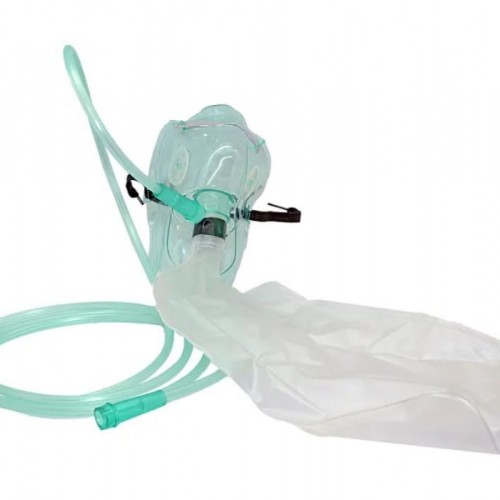 Μάσκα οξυγόνου με ασκό μη επανεισπνοής ενηλικών Μάσκα οξυγόνου με ασκό μη επανεισπνοής ενηλικών