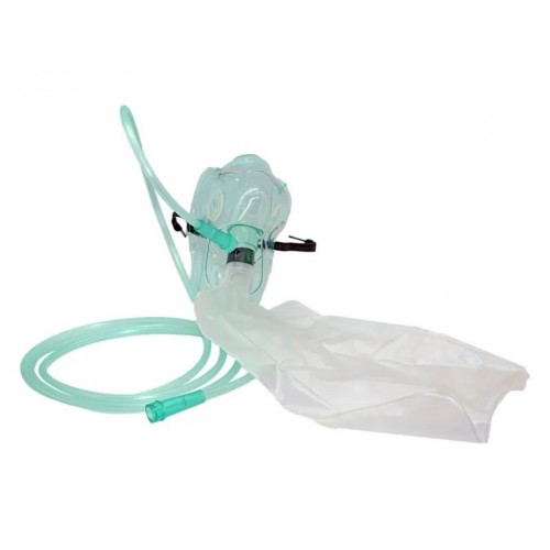 Μάσκα οξυγόνου με ασκό μη επανεισπνοής ενηλικών Μάσκα οξυγόνου με ασκό μη επανεισπνοής ενηλικών
