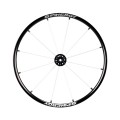 22" Spinergy Lite Extreme LX, black hub, 12 white spokes 22" Spinergy Lite Extreme LX, black hub, 12 white spokes