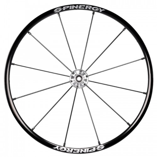 25" Spinergy Lite Extreme LX, silver Hub, 12 black spokes