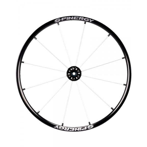 25" Spinergy Lite Extreme LX, black hub, 12 white spokes