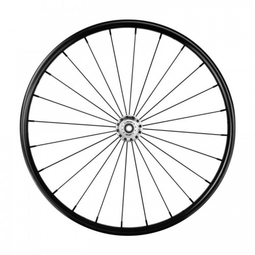 25" Spinergy Spox Sport Everyday SL, silver hub, 24 black spoke