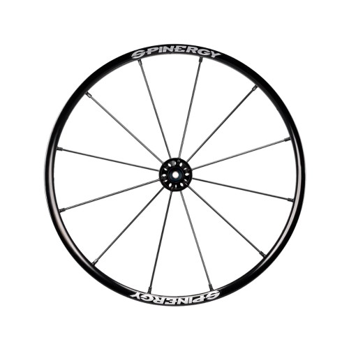 26" Spinergy Lite Extreme LX, black hub, 12 black spokes