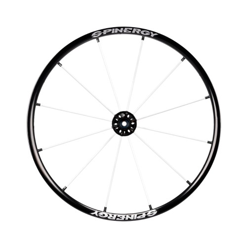 26" Spinergy Lite Extreme LX, black hub, 12 white spokes