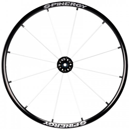 26" Spinergy Lite Extreme LX, black hub, 12 white spokes