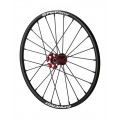 26" Spinergy X-Laced Sport Lite Extreme XSLX, red R10 5/8" hub, 24 black spokes