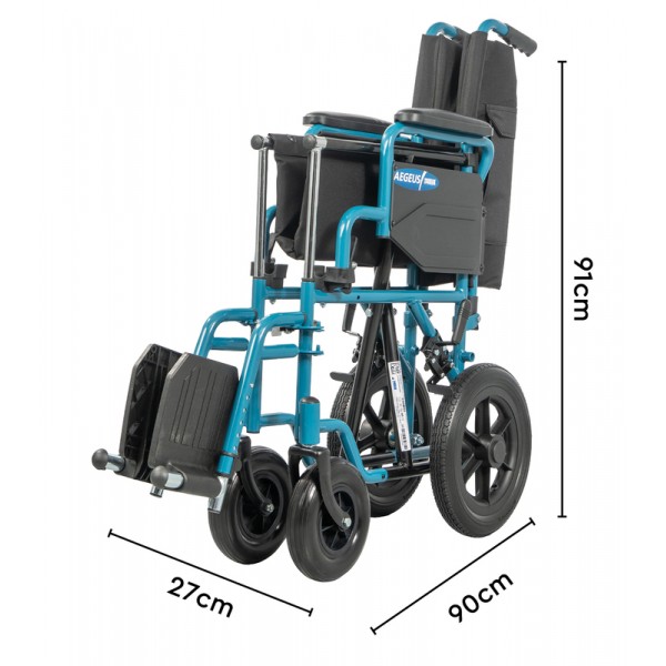Αναπηρικό αμαξίδιο Aegeus 12"