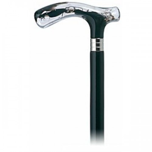 Μπαστούνι με κοκάλινη λαβή "Τ" με φυσαλίδες - Ανδρικό Μπαστούνι με κοκάλινη λαβή "Τ" με φυσαλίδες - Ανδρικό