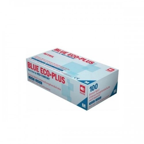 Εξεταστικά γάντια νιτριλίου μπλέ ECO PLUS