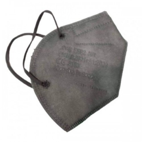 Μάσκα υψηλής προστασίας FFP2 χωρίς βαλβίδα με λάστιχο Γκρι (1 τμχ.)