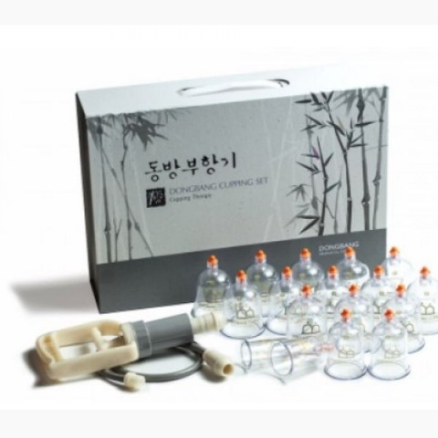 4 Pieces Glass Facial Cupping Set for Eyes, Face and Back Shoulder