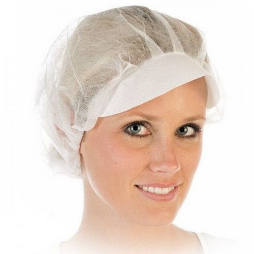Σκουφάκι με γείσο Non Woven (Με Φιλέ) 100 Τεμ Σκουφάκι με γείσο Non Woven (Με Φιλέ) 100 Τεμ