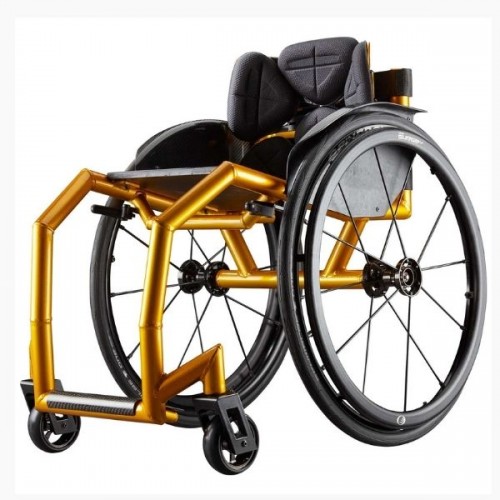 Αναπηρικό αμαξίδιο ελαφρού τύπου M-i Wheelchair  43 cm  χρυσό