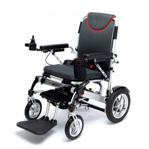 Ηλεκτροκίνητο αναπηρικό αμαξίδιο με αναδιπλούμενο τηλεχειρισμό
