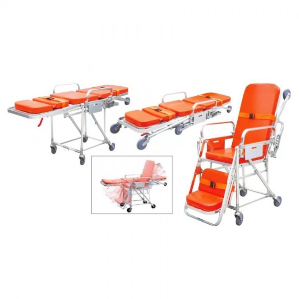 Φορείο ασθενοφόρου πολυθρόνα/κρεβάτι με αναδιπλούμενο πόδια HESTIA II