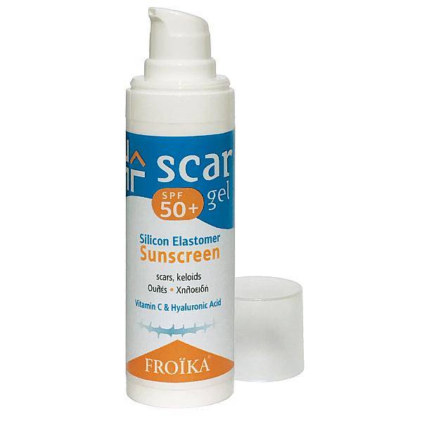 Froika Αντηλιακή προστασία ουλών Scar Gel SPF50+ 