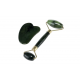 Σετ Jade Roller και  Gua Sha εργαλεία γλυπτικής προσώπου