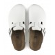 Birkenstock Boston Σαμπώ Λευκά