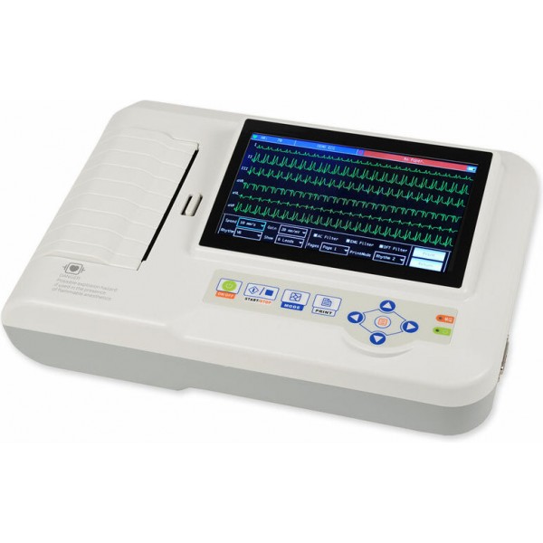 Καρδιογράφος 6-κάναλος ECG 600G Contec