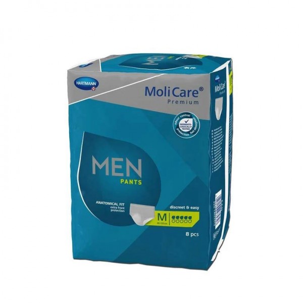 MoliCare Premium Men Pants Ανδρικά Εσώρουχα Ακράτειας με 7 σταγόνες