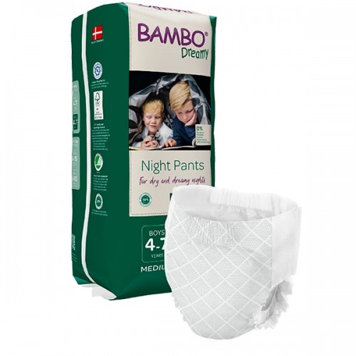 Πάνα Βρακάκι Νυκτός Bambo Dreamy Boys για 15-35 kg (10 τμχ.) Πάνα Βρακάκι Νυκτός Bambo Dreamy Boys για 15-35 kg (10 τμχ.)