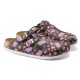 Σαμπώ Kay Super Grip Birkenstock σχέδιο Flower Field blooming roses