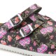 Σαμπώ Kay Super Grip Birkenstock σχέδιο Flower Field blooming roses