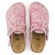 Σαμπώ Kay Super Grip Birkenstock σχέδιο Flower Field Roze