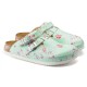 Σαμπώ Kay Super Grip Birkenstock σχέδιο Flower Field Mint