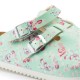 Σαμπώ Kay Super Grip Birkenstock σχέδιο Flower Field Mint