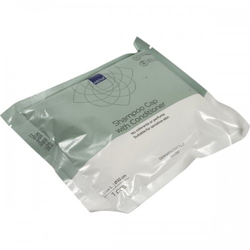 Σκούφος λουσίματος χωρίς ξέβγαλμα της Abena  (1 τμχ) Σκούφος λουσίματος χωρίς ξέβγαλμα της Abena  (1 τμχ)