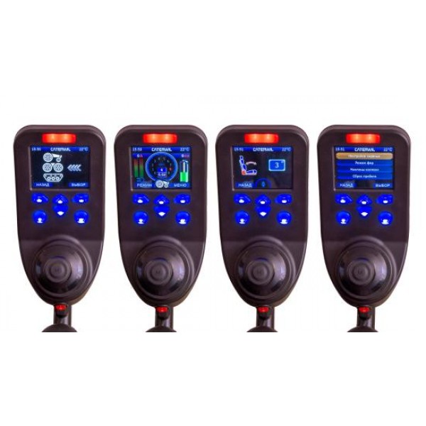 Ηλεκτροκίνητο αμαξίδιο για χρήση παντός εδάφους και για ανάβαση/κατάβαση σε σκαλοπάτι ή ακόμα και σκάλες