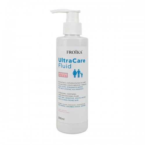 Froika Ενυδατικό, καταπραϋντικό ελαφρύ γαλάκτωμα (χωρίς άρωμα) Ultracare Fluid  Froika Ενυδατικό, καταπραϋντικό ελαφρύ γαλάκτωμα (χωρίς άρωμα) Ultracare Fluid