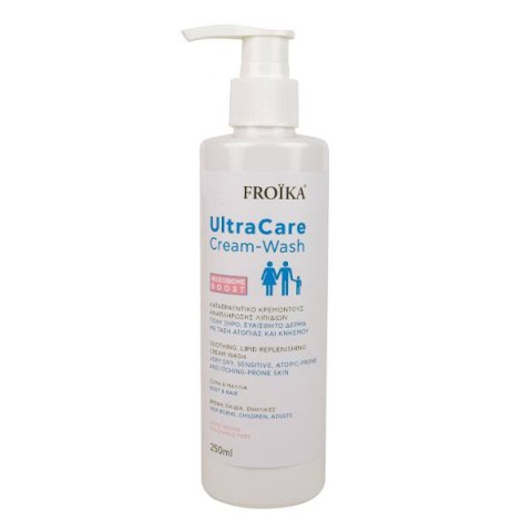 Froika Καταπραϋντικό κρεμοντούς καθαρισμού Ultracare Cream-Wash 