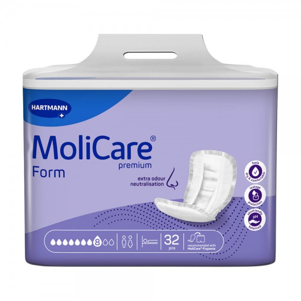 Molicare Premium Form Σερβιέτες ακράτειας 32 τεμ.